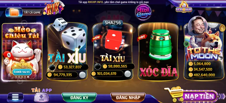 Hệ Thống Trò Chơi Đa Dạng Mang Đậm Chất Mỹ